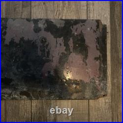 Vintage Porcelain Conoco Oil Field Sign Goliad Texas Well No 18 J E Pettus Lease