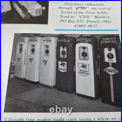 Vintage Porcelain Gasoline Magazine Motor Oil Gas Pump Porcelain Ad Sign Vintage Porcelain Gasoline Magazine Motor Oil Gas Pump Porcelain Ad Sign