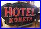 Vintage-Porcelain-Neon-KONETA-HOTEL-Sign-Wapakoneta-Ohio-01-tg