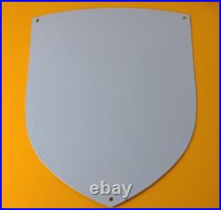 Vintage Porcelain Porsche Automobile Stuttgart Germany Badge Shield Sign Vintage Porcelain Porsche Automobile Stuttgart Germany Badge Shield Sign
