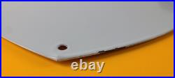 Vintage Porcelain Porsche Automobile Stuttgart Germany Badge Shield Sign Vintage Porcelain Porsche Automobile Stuttgart Germany Badge Shield Sign