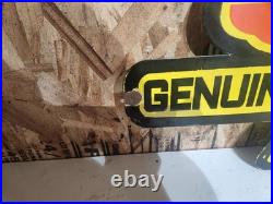 Vintage Porcelain Sign 30×13.5