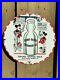 Vintage-Porcelain-Sign-Grand-Rapids-Milk-1934-Mickey-Mouse-Disney-Oil-Old-Gas-01-zxj