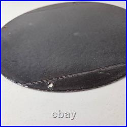 Vintage Porcelain Smitholene Gasoline Sign Aviation Service Gas Pump Sign