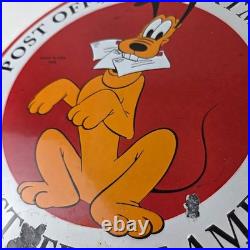 Vintage Post Office Sign USPS America Government Porcelain Advertising Sign