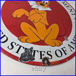 Vintage Post Office Sign USPS America Government Porcelain Advertising Sign