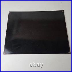 Vintage Pure Drugs Sign Porcelain General Store Country Gas Oil Pump Sign