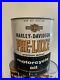 Vintage-RARE-1-Gallon-HARLEY-DAVIDSON-Motorcycles-Pre-luxe-Motor-Oil-Can-Sign-01-rxno