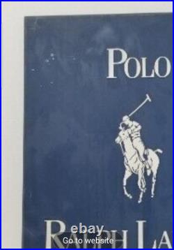 Vintage Ralph Lauren POLO Store Sign Rare Outside  Large