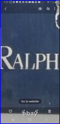 Vintage Ralph Lauren POLO Store Sign Rare Outside  Large