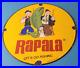 Vintage-Rapala-Fishing-Lures-Sign-Popeye-Big-Fish-Porcelain-Gas-Pump-Sign-01-rwoj