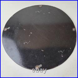 Vintage Rapala Original Minnow Porcelain Sign Let's Go Fishing Lure Sign