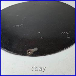 Vintage Rapala Original Minnow Porcelain Sign Let's Go Fishing Lure Sign