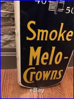 Vintage & Rare Cigar Thermometer Advertising Sign