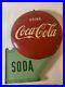 Vintage-Rare-Coca-Cola-Flange-SODA-Advertising-Metal-Sign-Double-Button-Orig-01-fq