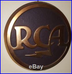 Vintage Rare RCA Sign Advertisement