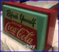 Vintage Rare Refresh Yourself Drink Coca Cola Lightup