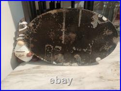 Vintage Rca Victor Porcelain Sign His Master's Voice Nipper Dog Victrola Music