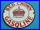 Vintage-Red-Crown-Gasoline-Porcelain-Gas-Motor-Service-Station-Pump-Plate-Sign-01-uwf
