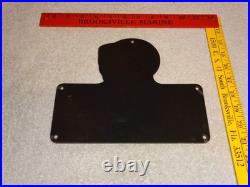 Vintage Red Indian Mccoll-frontenac Products Porcelain Metal Gasoline & Oil Sign