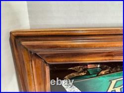 Vintage Remington Arms Co. Mirror Mirrored Glass Advertising Sign Since 1816