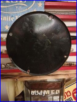 Vintage Remington Firearms Sign Rabbit Hunting Gas Pump Porcelain Dealer Sign