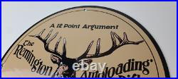 Vintage Remington Porcelain Sign Firearms Rifles Deer Ammo Guns Gas Pump Sign Vintage Remington Porcelain Sign Firearms Rifles Deer Ammo Guns Gas Pump Sign