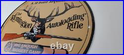 Vintage Remington Porcelain Sign Firearms Rifles Deer Ammo Guns Gas Pump Sign Vintage Remington Porcelain Sign Firearms Rifles Deer Ammo Guns Gas Pump Sign