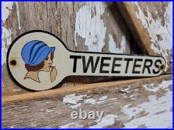 Vintage Restroom Porcelain Sign Old Mens Womens Ladies Bathrool Toilet Markers