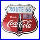Vintage-Route-66-Coca-Cola-Porcelain-Sign-Gas-Pump-Soda-Diner-Sign-01-fhk