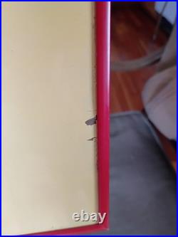 Vintage SST Clabber Girl Baking Powder Advertising Tin Sign Framed With Backing