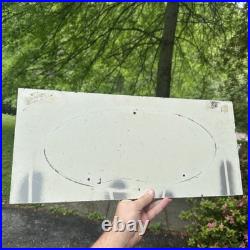 Vintage Saunders Seed Sign Advertising Sign Peas Corn Beans Tippecanoe City Ohio