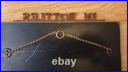 Vintage Schlitz Cast Iron Bar Advertising Sign. Original. Absolutely One Of Best