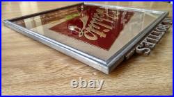 Vintage Schlitz Cast Iron Bar Advertising Sign. Original. Absolutely One Of Best