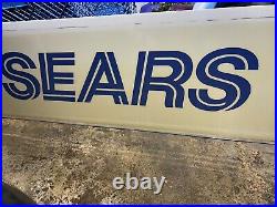Vintage Sears Light Box Roadway Sign