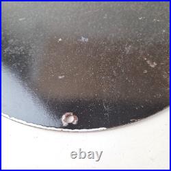 Vintage Shelby Porcelain Sign American Legend Ford Gas Pump Racing Sign