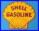 Vintage-Shell-Gasoline-Porcelain-Gas-Service-Station-Pump-Plate-Clam-Shape-Sign-01-mmi