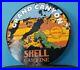 Vintage-Shell-Gasoline-Porcelain-Grand-Canyon-National-Park-Gas-Oil-Service-Sign-01-cu