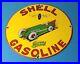 Vintage-Shell-Gasoline-Porcelain-Green-Streak-Service-Station-Pump-Plate-Sign-01-hz