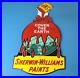 Vintage-Sherwin-Williams-Paints-Porcelain-Swp-Service-Station-Pump-Plate-Sign-01-rku