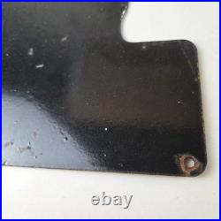 Vintage Sherwin Williams Paints Sign Gas Oil Pump Porcelain Advertising Sign