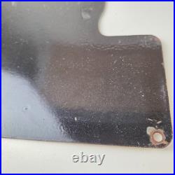 Vintage Sherwin Williams Paints Sign Gas Oil Pump Porcelain Advertising Sign