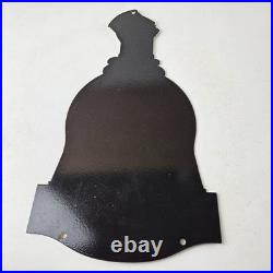 Vintage Sherwin Williams Paints Sign Large Gas Pump Porcelain Advertising Sign