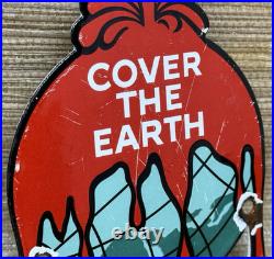 Vintage Sherwin Williams Porcelain Sign Paint Store Gas Station Motor Oil