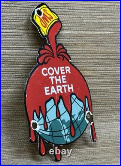 Vintage Sherwin Williams Porcelain Sign Paint Store Gas Station Motor Oil