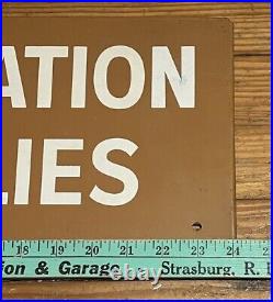 Vintage Sign Alemite Lubrication Supplies Rack Topper