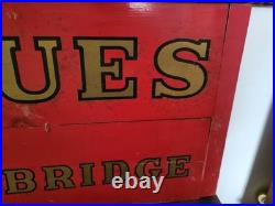 Vintage Sign Old ANTIQUE Store Wooden Advertising Sign c. 1950 Upstate New York