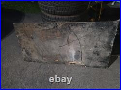 Vintage Sign Wood 4'x2' Yogi's Fix It Shop Towing