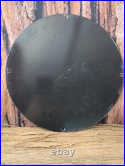 Vintage Signal Gasoline Porcelain Gas Station Pump Sign 12