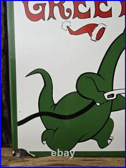 Vintage Sinclair Dealer Seasons Greetings Porcelain Sign Gas Pump Sign 12 X 12 Vintage Sinclair Dealer Seasons Greetings Porcelain Sign Gas Pump Sign 12 X 12